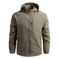 Men’s Waterproof Hooded Windbreaker Jacket – Lightweight Outdoor Hiking Coat