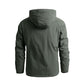 Men’s Waterproof Hooded Windbreaker Jacket – Lightweight Outdoor Hiking Coat