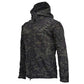 Unisex Outdoor Soft Fleece Jacket – Windproof Waterproof Hooded Coat