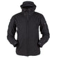 Unisex Outdoor Soft Fleece Jacket – Windproof Waterproof Hooded Coat