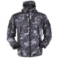 Unisex Outdoor Soft Fleece Jacket – Windproof Waterproof Hooded Coat