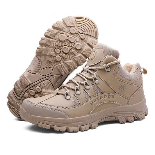 Men’s Waterproof Outdoor Sports Hiking Boots – Winter Tactical Shoes