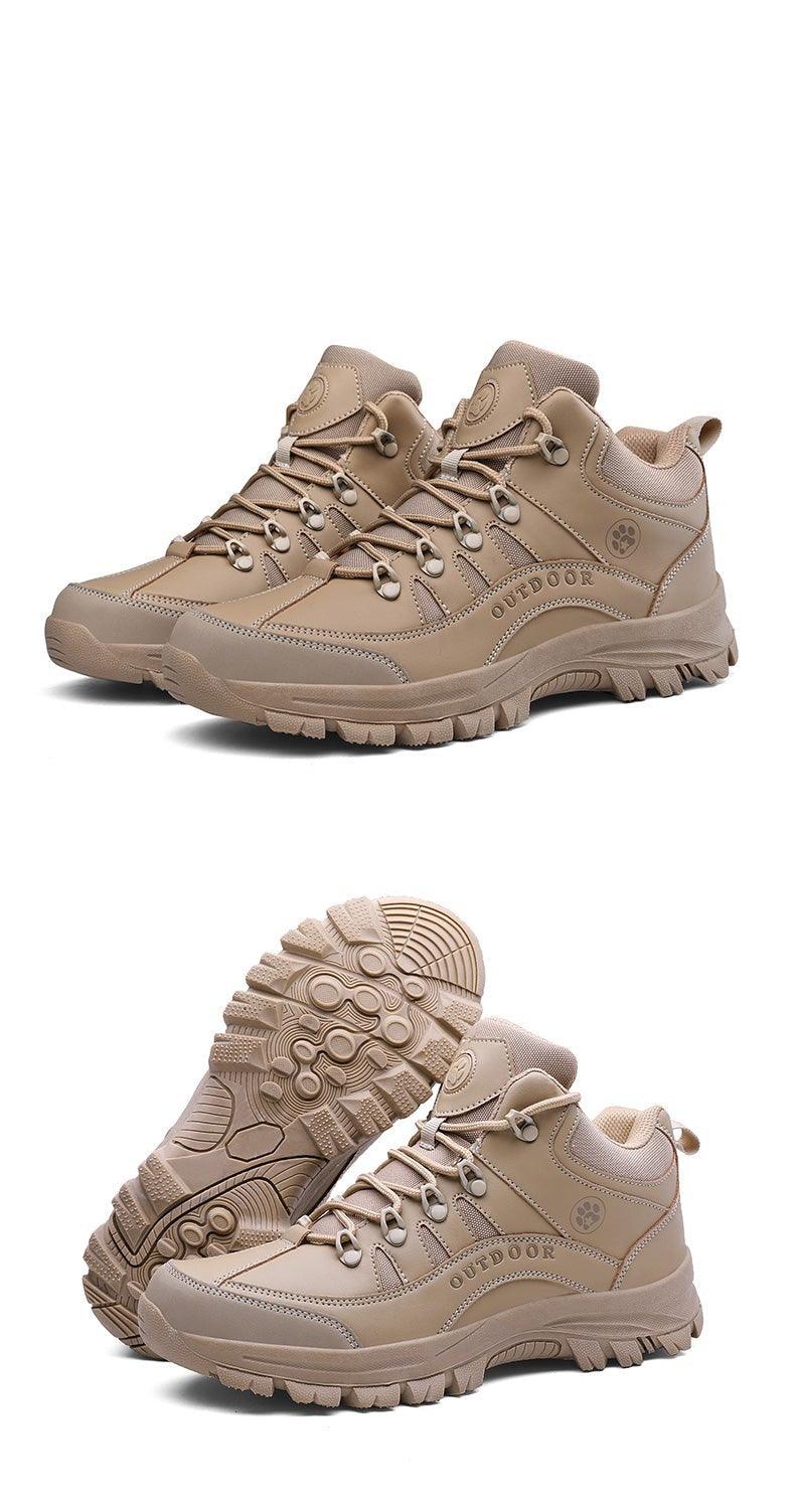 Men’s Waterproof Outdoor Sports Hiking Boots – Winter Tactical Shoes