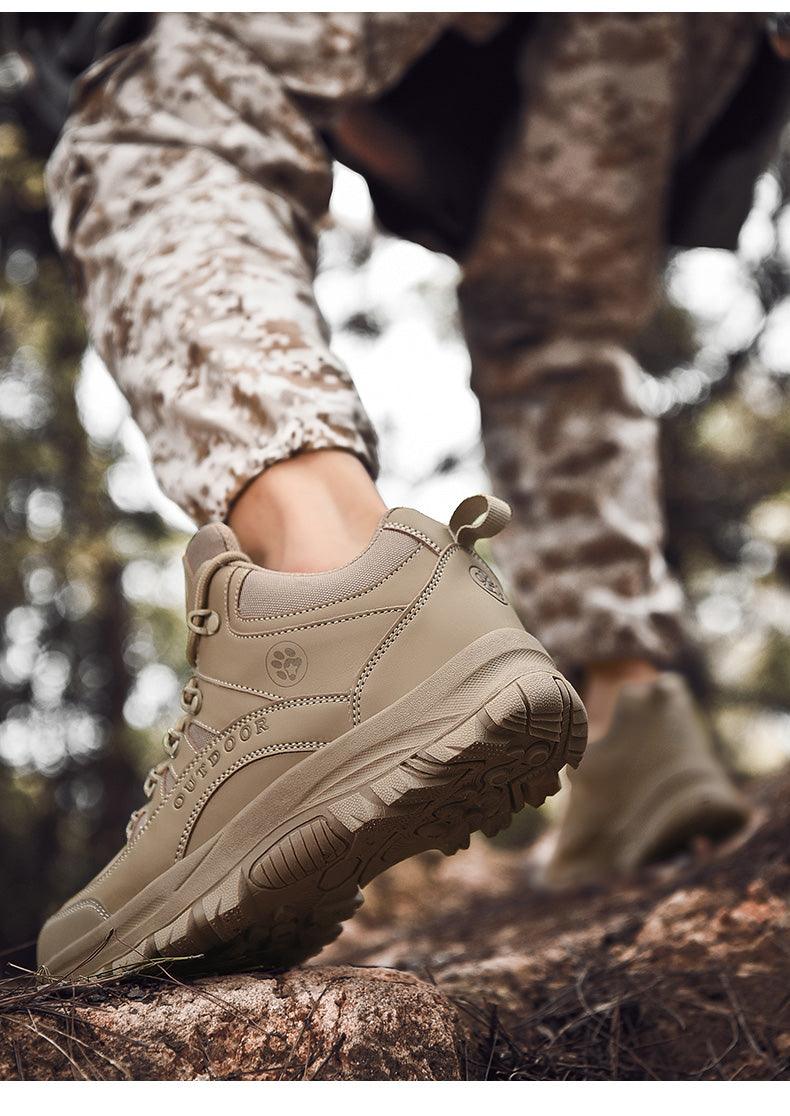 Men’s Waterproof Outdoor Sports Hiking Boots – Winter Tactical Shoes