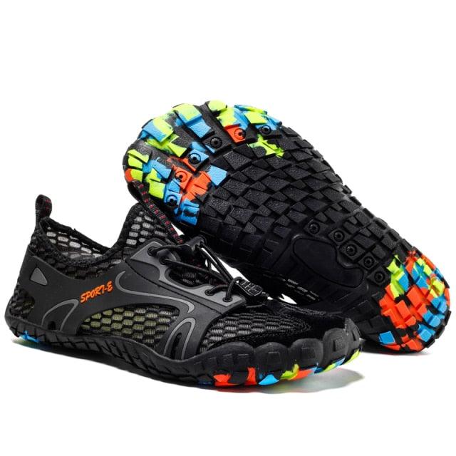 Unisex Mesh Hiking Water Shoes – Quick-Dry Breathable Sport Sneakers