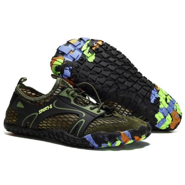 Unisex Mesh Hiking Water Shoes – Quick-Dry Breathable Sport Sneakers