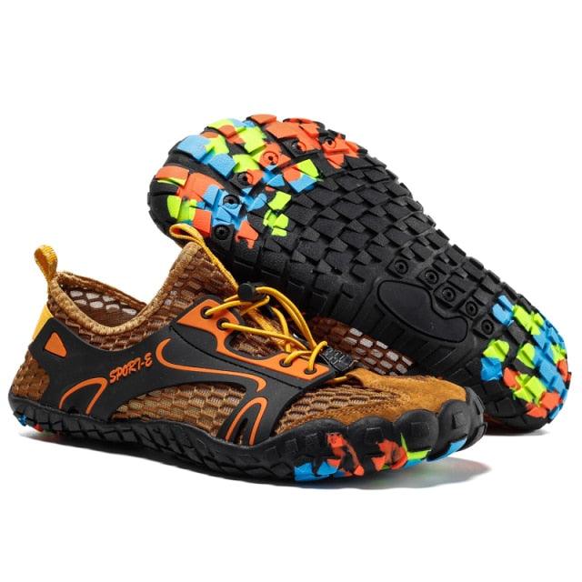 Unisex Mesh Hiking Water Shoes – Quick-Dry Breathable Sport Sneakers
