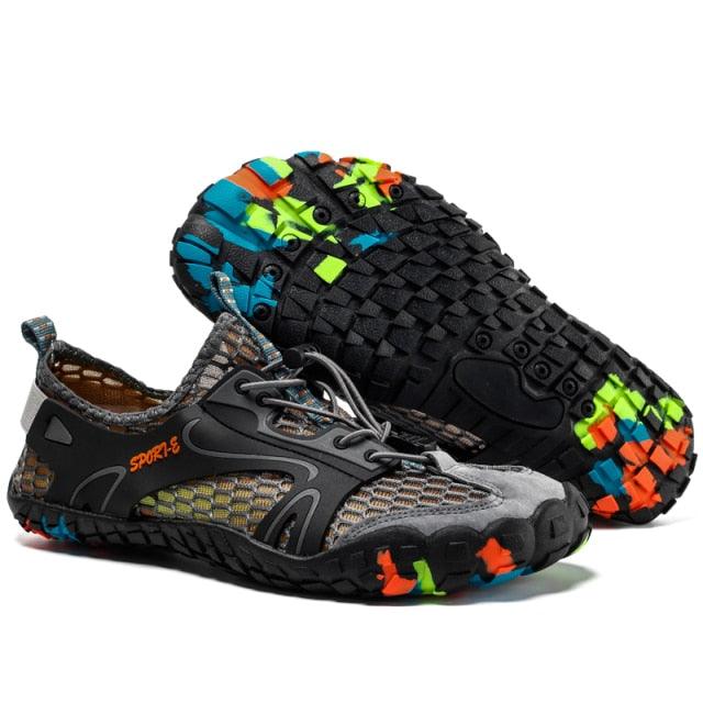 Unisex Mesh Hiking Water Shoes – Quick-Dry Breathable Sport Sneakers