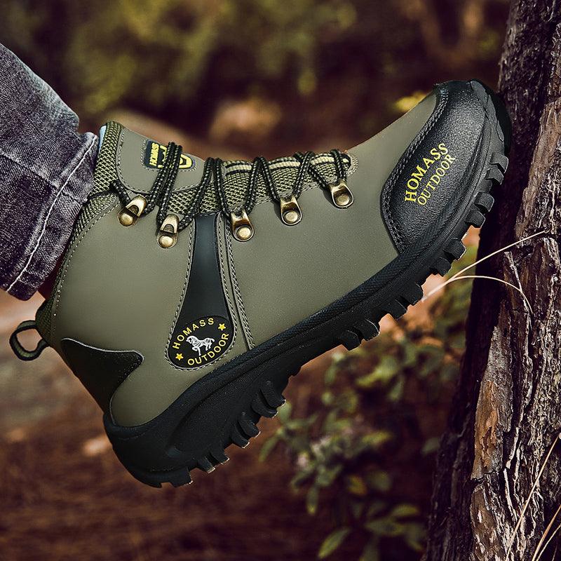 Men’s Waterproof Hiking Boots – Breathable Winter Tactical Shoes