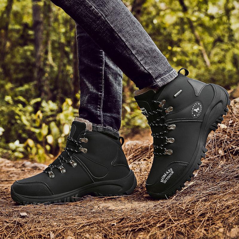 Men’s Waterproof Hiking Boots – Breathable Winter Tactical Shoes