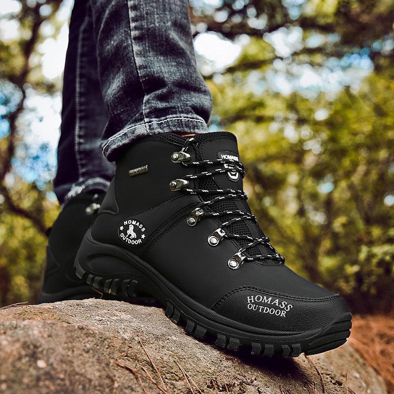 Men’s Waterproof Hiking Boots – Breathable Winter Tactical Shoes