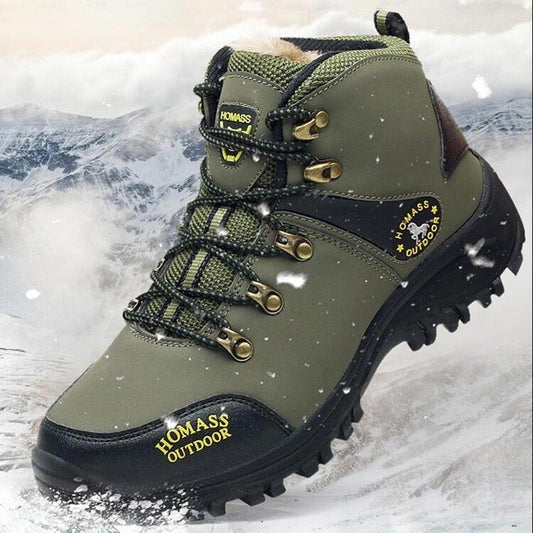 Men’s Waterproof Hiking Boots – Breathable Winter Tactical Shoes
