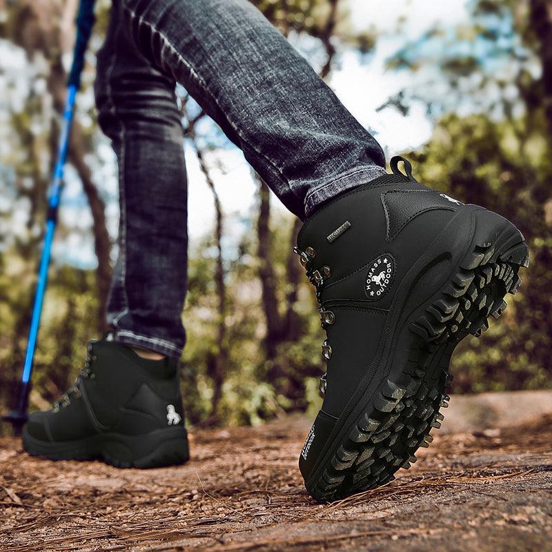 Men’s Waterproof Hiking Boots – Breathable Winter Tactical Shoes