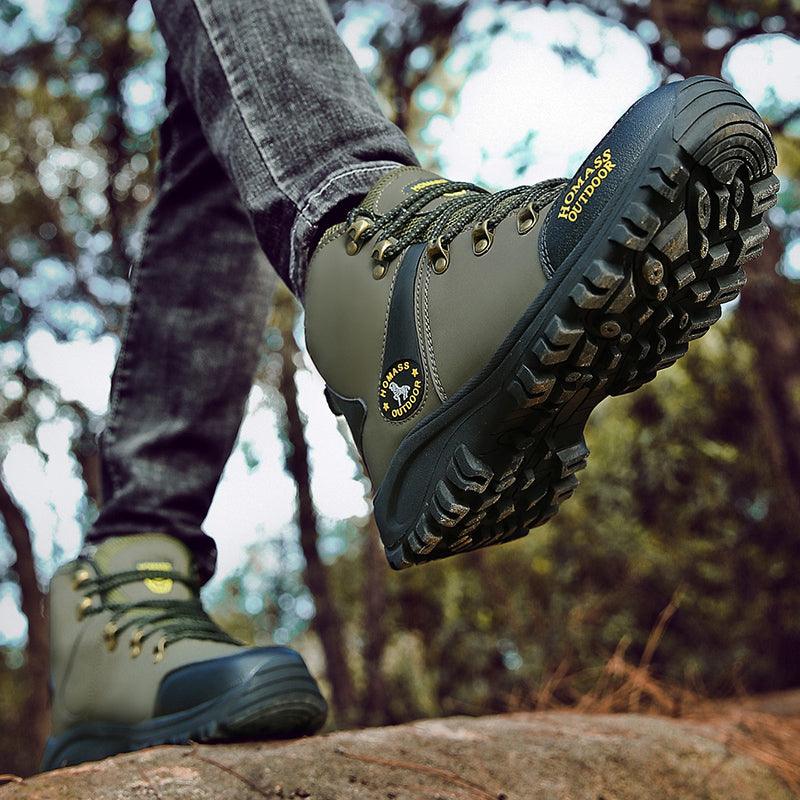 Men’s Waterproof Hiking Boots – Breathable Winter Tactical Shoes