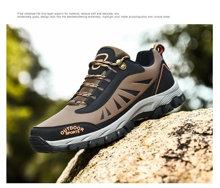 Men’s Waterproof Hiking Boots – Non-Slip Ankle Outdoor Shoes