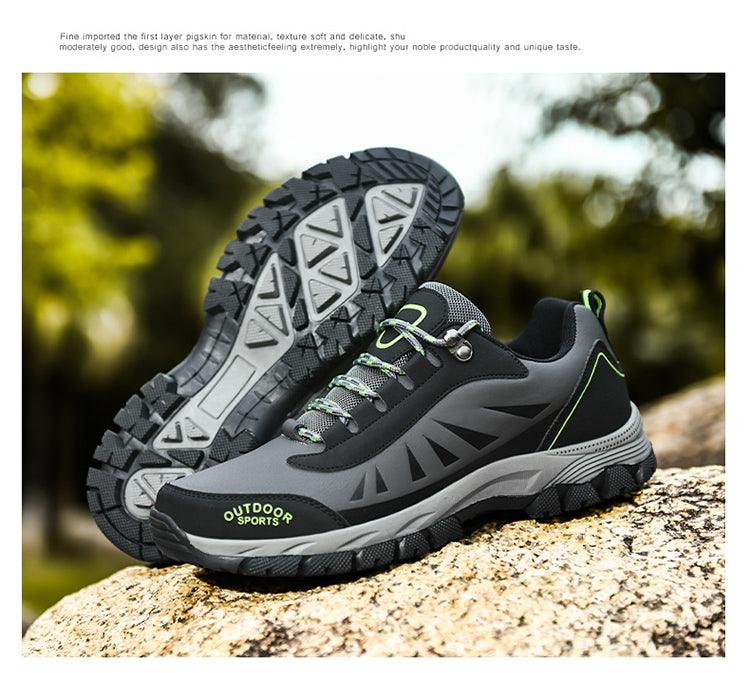 Men’s Waterproof Hiking Boots – Non-Slip Ankle Outdoor Shoes
