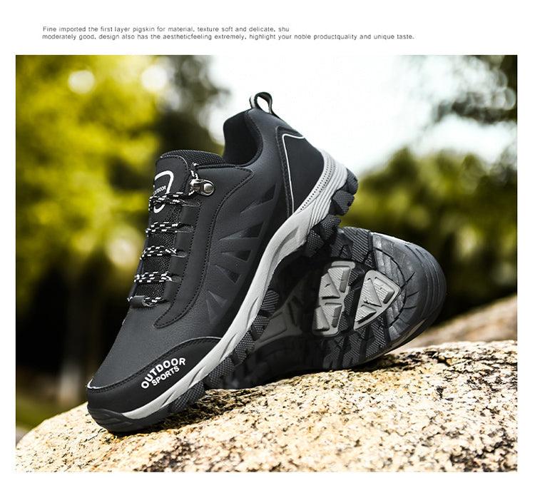 Men’s Waterproof Hiking Boots – Non-Slip Ankle Outdoor Shoes