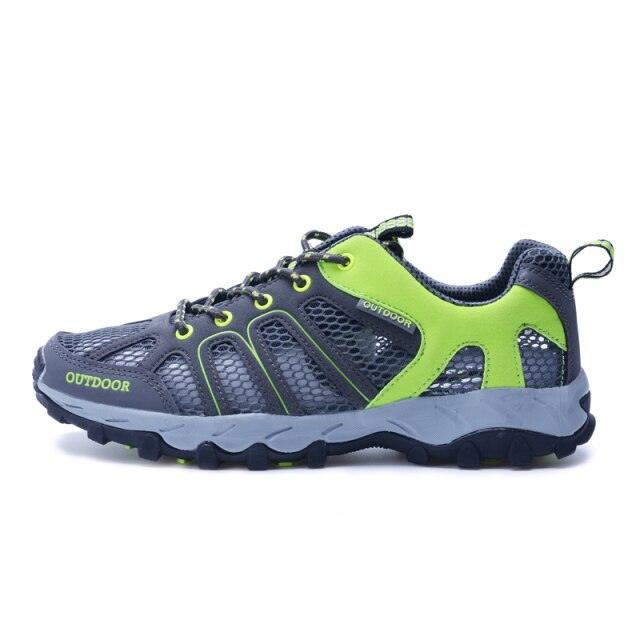 Men’s Waterproof Hiking Shoes – Breathable Lightweight Outdoor Trainers