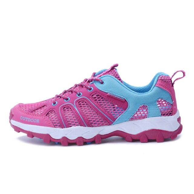 Men’s Waterproof Hiking Shoes – Breathable Lightweight Outdoor Trainers
