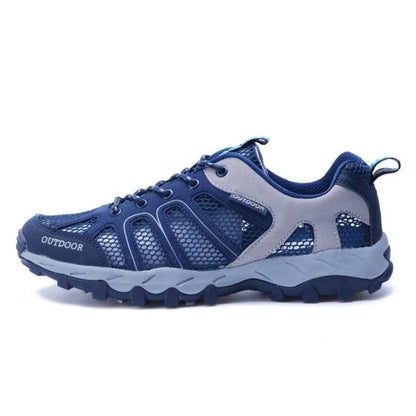 Men’s Waterproof Hiking Shoes – Breathable Lightweight Outdoor Trainers