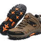Men’s Waterproof Snow Hiking Boots – Non-Slip Winter Ankle Shoes