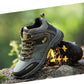 Men’s Waterproof Snow Hiking Boots – Non-Slip Winter Ankle Shoes