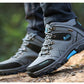 Men’s Waterproof Snow Hiking Boots – Non-Slip Winter Ankle Shoes