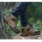 Men’s Waterproof Snow Hiking Boots – Non-Slip Winter Ankle Shoes
