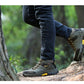 Men’s Waterproof Snow Hiking Boots – Non-Slip Winter Ankle Shoes