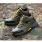 Men’s Waterproof Snow Hiking Boots – Non-Slip Winter Ankle Shoes