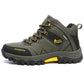 Men’s Waterproof Snow Hiking Boots – Non-Slip Winter Ankle Shoes