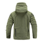 Lightweight Tactical Fleece Jacket – Hooded Outdoor Thermal Coat