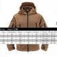 Lightweight Tactical Fleece Jacket – Hooded Outdoor Thermal Coat