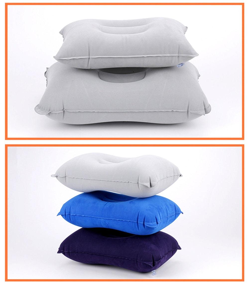 Portable Ultralight Inflatable Air Pillow – Camping & Travel Sleep Cushion