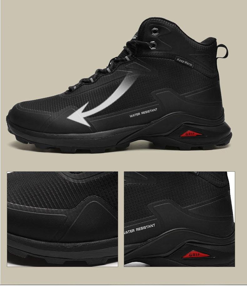 Men’s Camouflage Hiking Shoes – Breathable Non-Slip Outdoor Sneakers