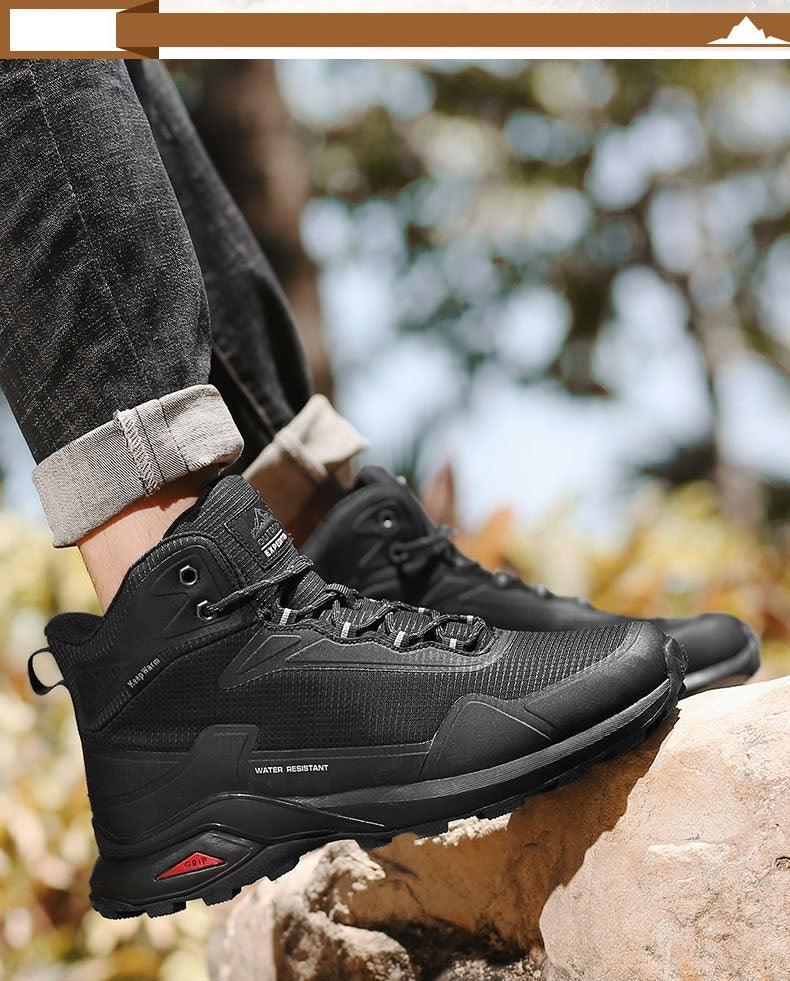 Men’s Camouflage Hiking Shoes – Breathable Non-Slip Outdoor Sneakers