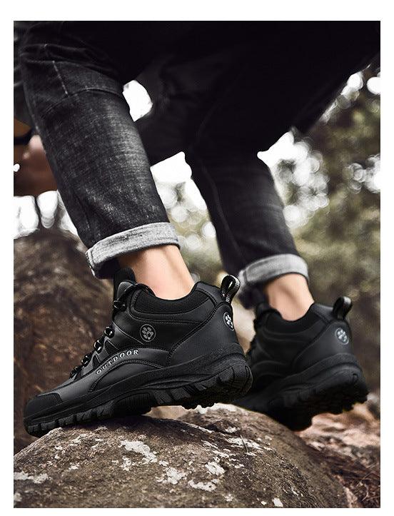 Men’s Waterproof Outdoor Sports Hiking Boots – Winter Tactical Shoes