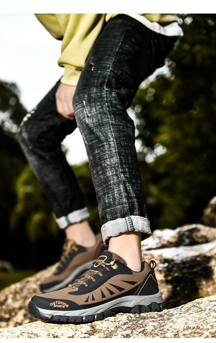 Men’s Waterproof Hiking Boots – Non-Slip Ankle Outdoor Shoes