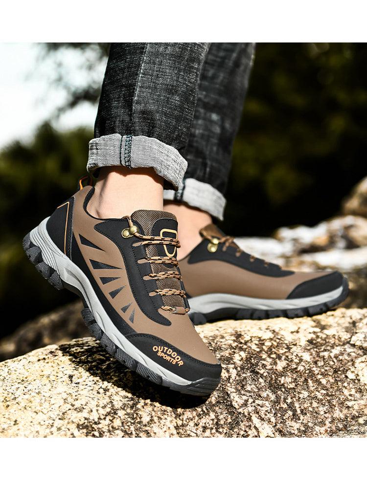 Men’s Waterproof Hiking Boots – Non-Slip Ankle Outdoor Shoes