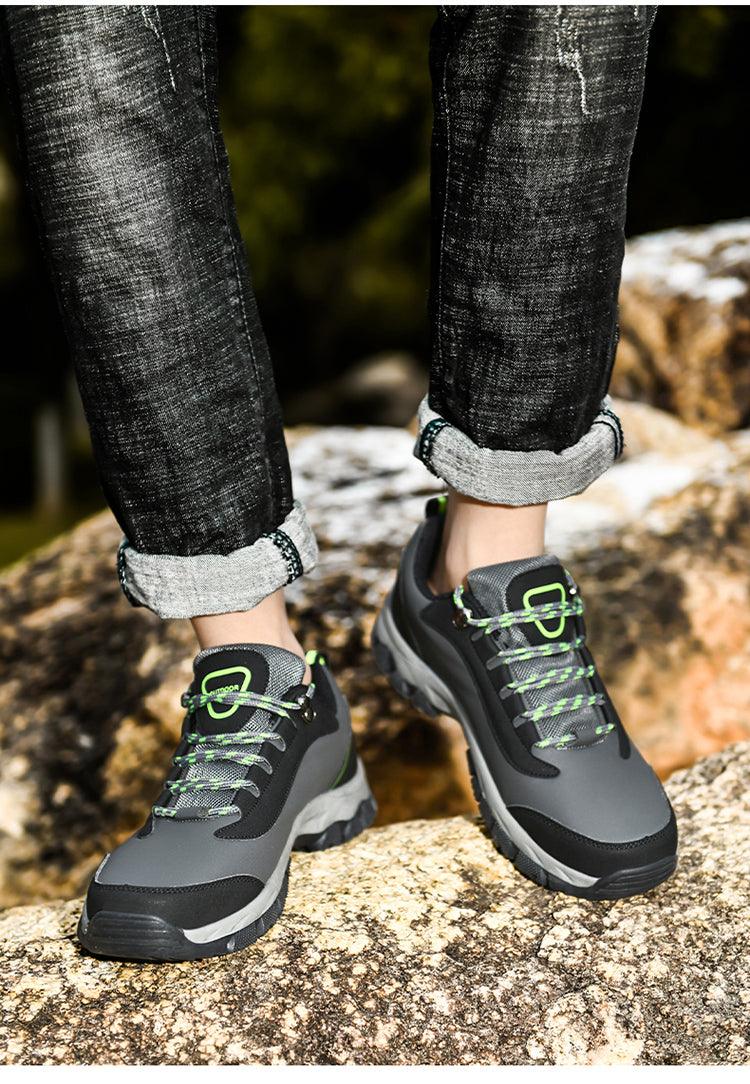 Men’s Waterproof Hiking Boots – Non-Slip Ankle Outdoor Shoes