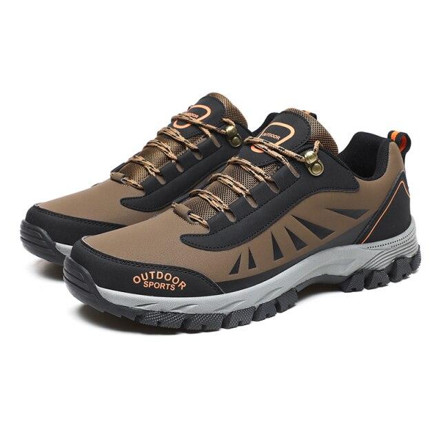 Men’s Waterproof Hiking Boots – Non-Slip Ankle Outdoor Shoes