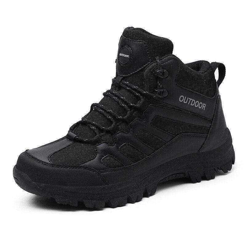 Men’s Winter Hiking Boots – Waterproof Ankle Outdoor Walking Shoes