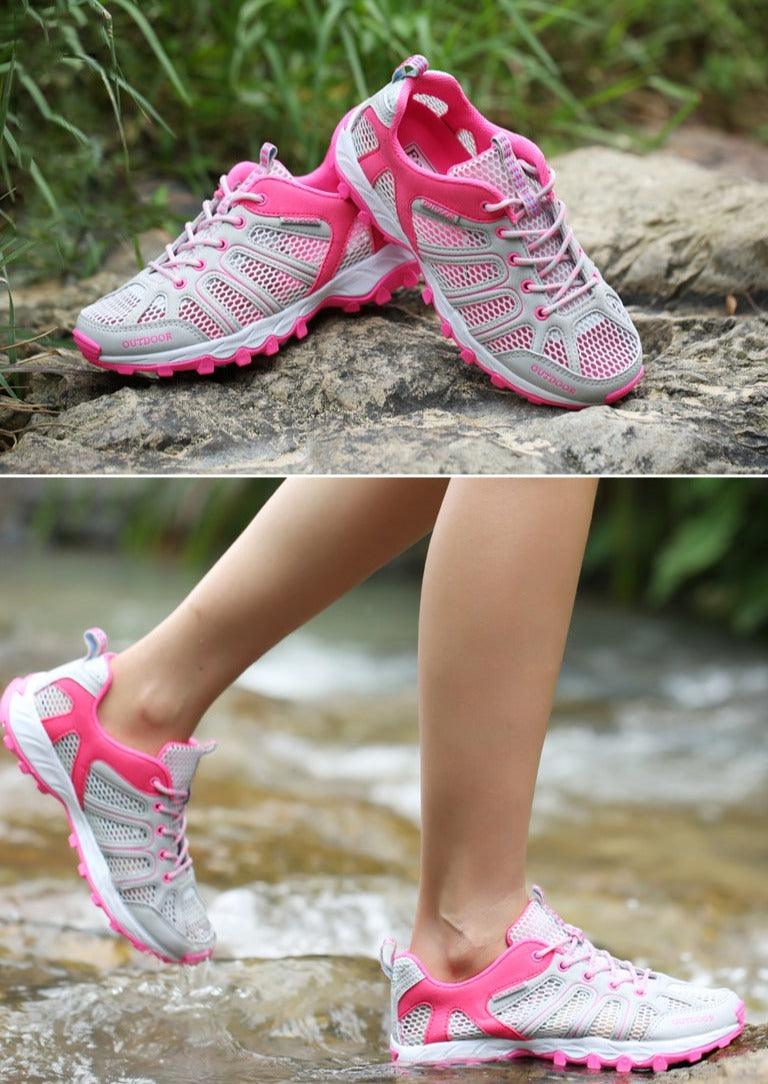 Men’s Waterproof Hiking Shoes – Breathable Lightweight Outdoor Trainers