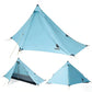 Ultralight 1-Person Poleless Tent Rainproof Easy Setup