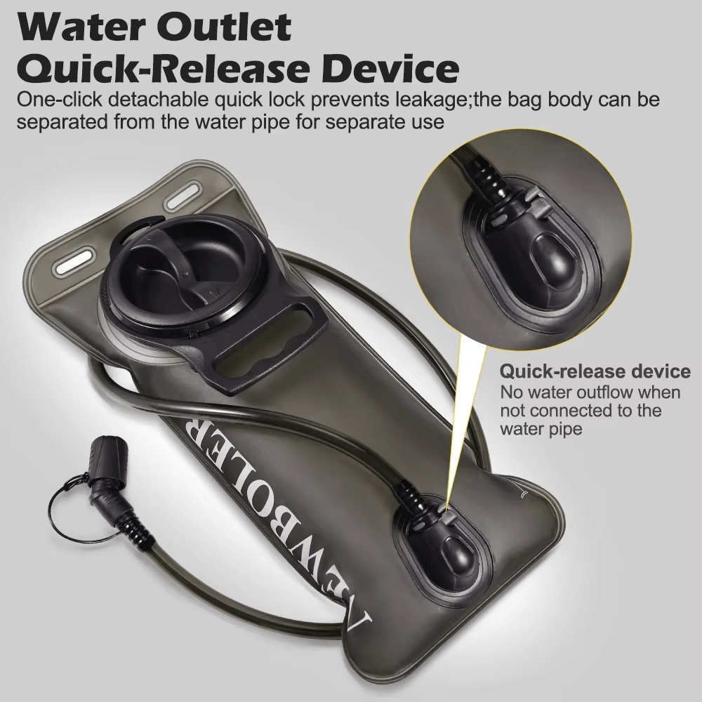 Tactical Hydration Reservoir – 1.5L/2L/3L Water Bladder
