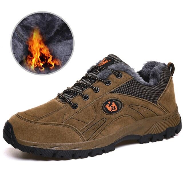 Unisex Winter Hiking Shoes – Lightweight Non-Slip Outdoor Sneakers