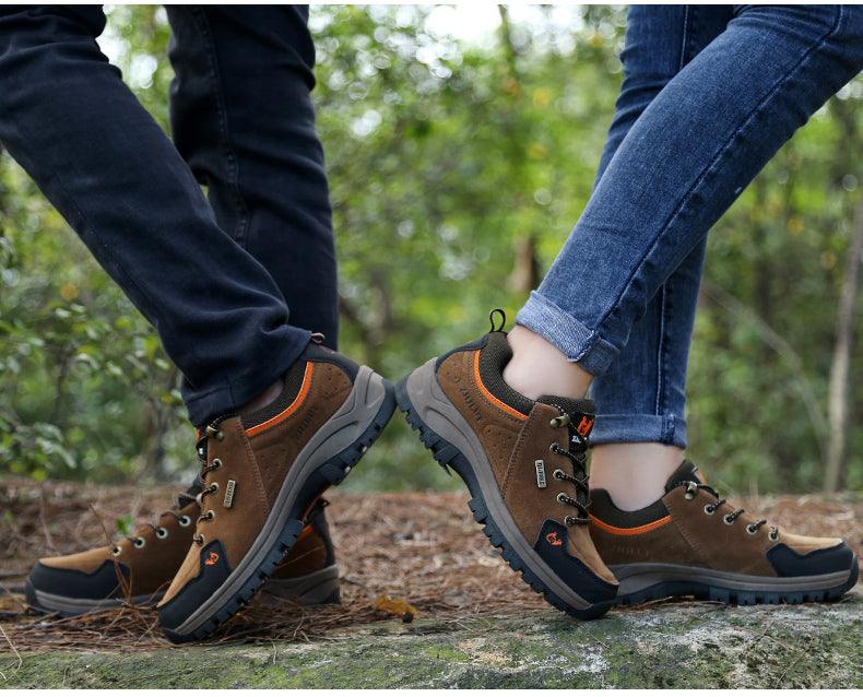 Unisex Winter Warm Hiking Shoes – Non-Slip Outdoor Sports Sneakers