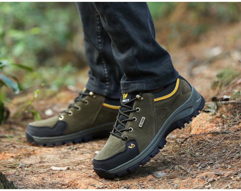 Unisex Winter Warm Hiking Shoes – Non-Slip Outdoor Sports Sneakers
