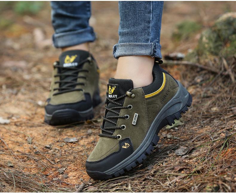 Unisex Winter Warm Hiking Shoes – Non-Slip Outdoor Sports Sneakers
