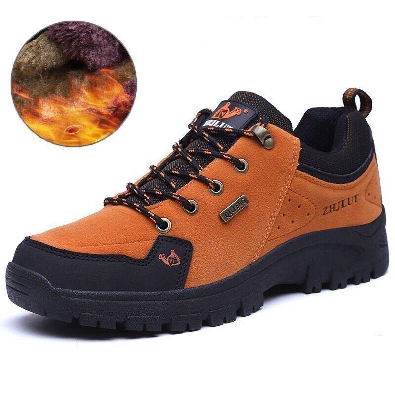 Unisex Winter Warm Hiking Shoes – Non-Slip Outdoor Sports Sneakers